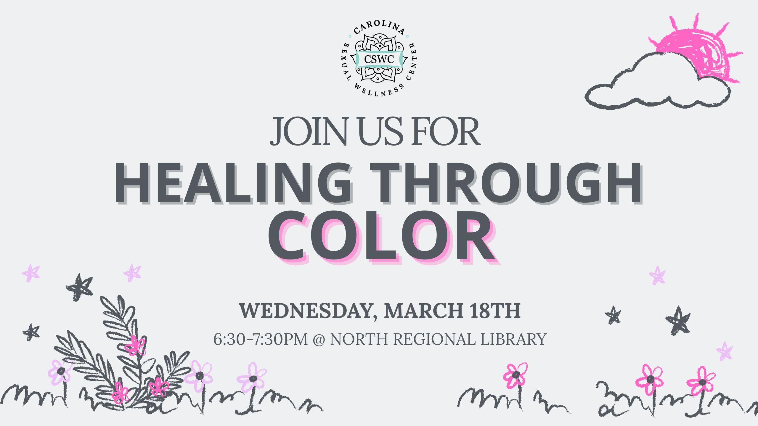 Healing Through Color Event Cover